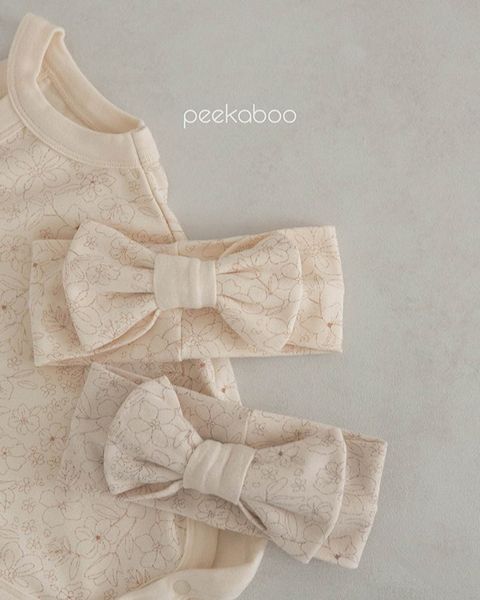  |Peekaboo| Nơ Turban Daffodil P23-016 