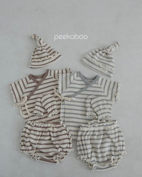  [Peekaboo] Bộ Ddine kèm bao tay, mũ H23-009 