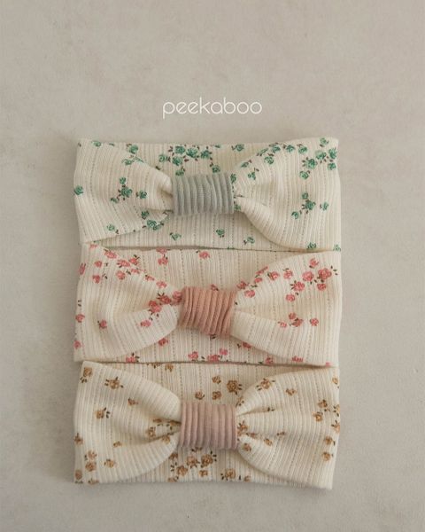  |Peekaboo| Nơ turban Rose P23-019 