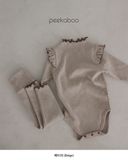  [Peekaboo] Bộ body suit Sharon kèm quần T23-048 