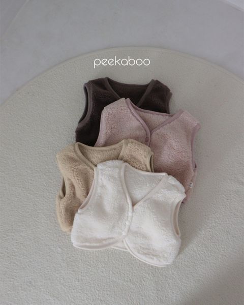  |Peekaboo| Áo vest Warm warm D23-006 