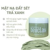  Mặt Nạ Đất Sét Beuclay - Dạng hũ - Làm sạch sâu, kiềm dầu 