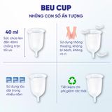  Combo 2 Bộ Cốc Nguyệt San BeUcup Silicol Siêu mềm và 1 nước hoa FEMMES 