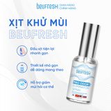  [ MUA 1 TẶNG 1 ] Tặng ngay tẩy tế bào chết BEUBODY 40g Khi mua Xịt khử mùi toàn thân BEUFRESH Fullsize 30ml 