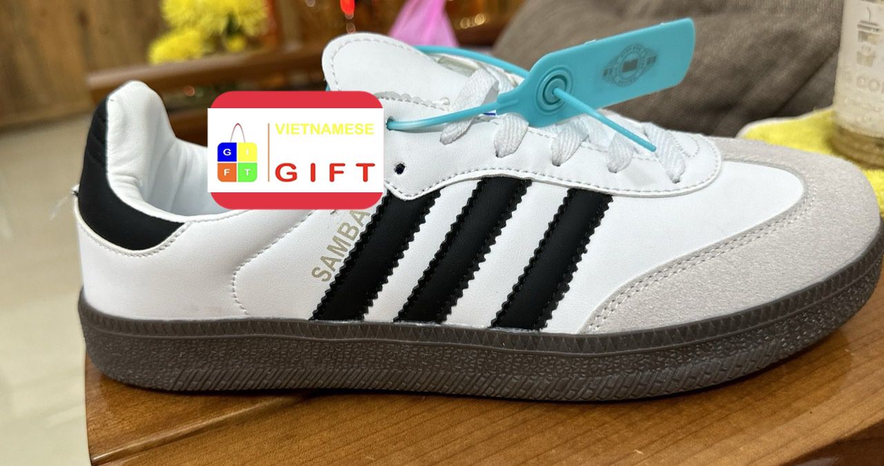 Giày Adidas Samba Navy Sneakers White
