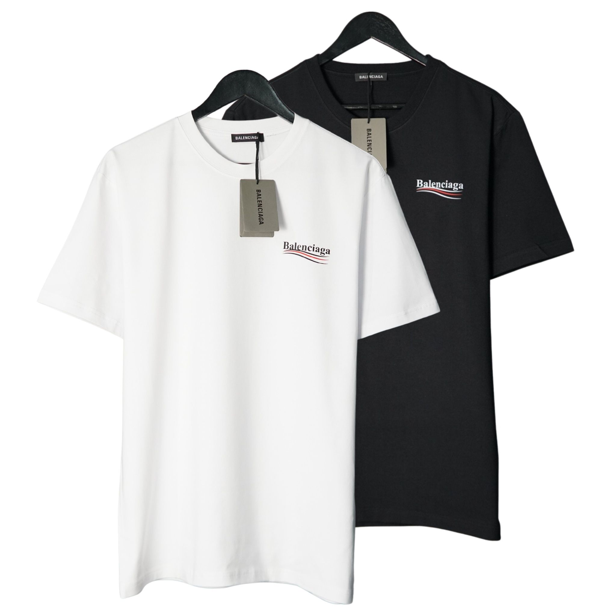 ÁO THUN LOGO BALENCIAGA WAVE