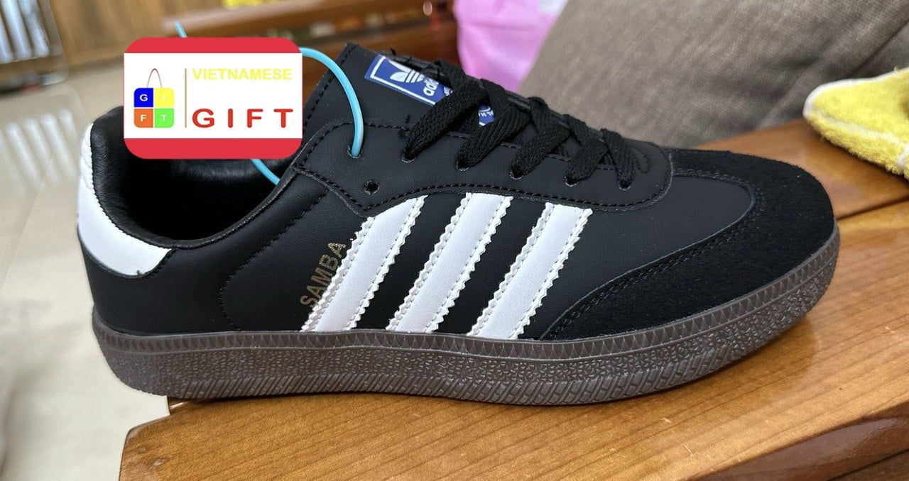 Giày Adidas Samba Navy Sneakers Black