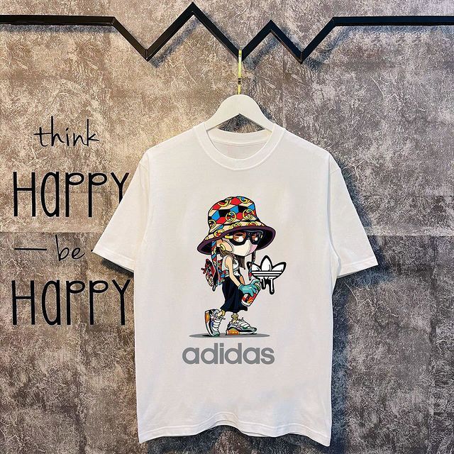 ÁO THUN ADIDAS CÔ GÁI ĐEO KÍNH