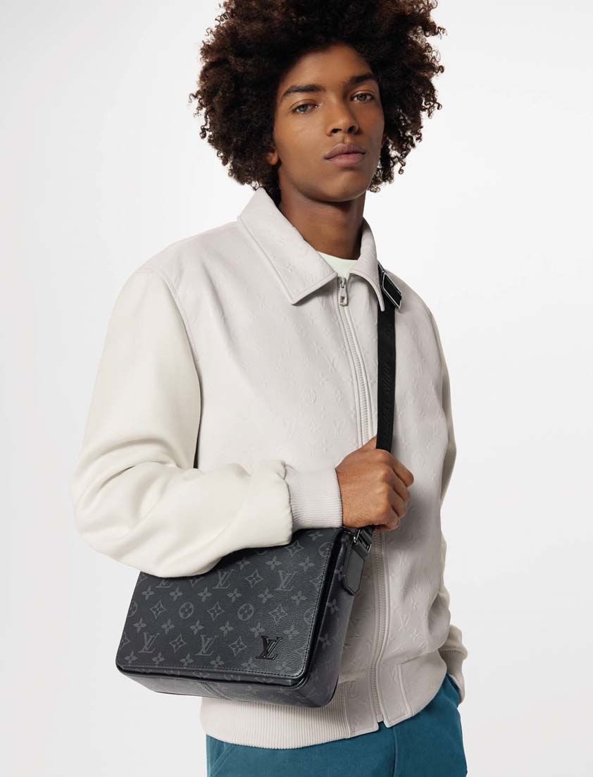 Túi nam Louis Vuitton Duo Messenger 'Blue