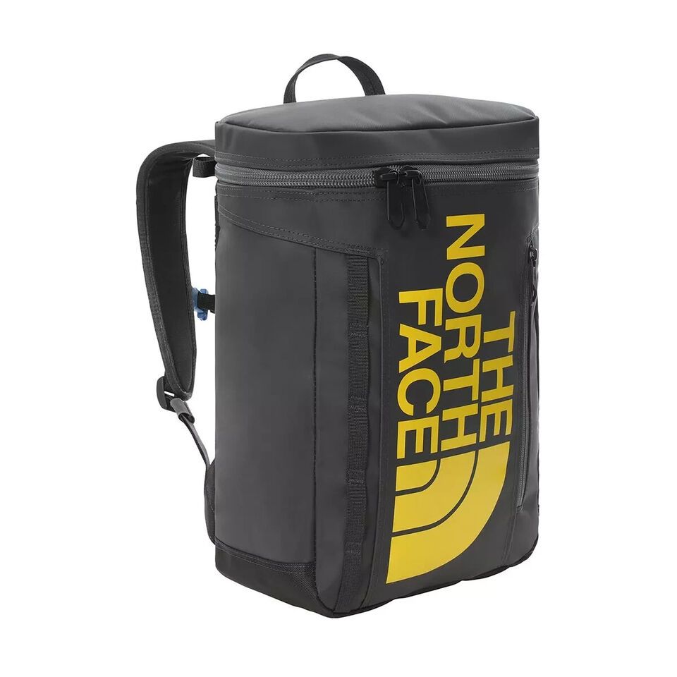 The North Face Base Camp Fuse Box Backpack Grey Yellow