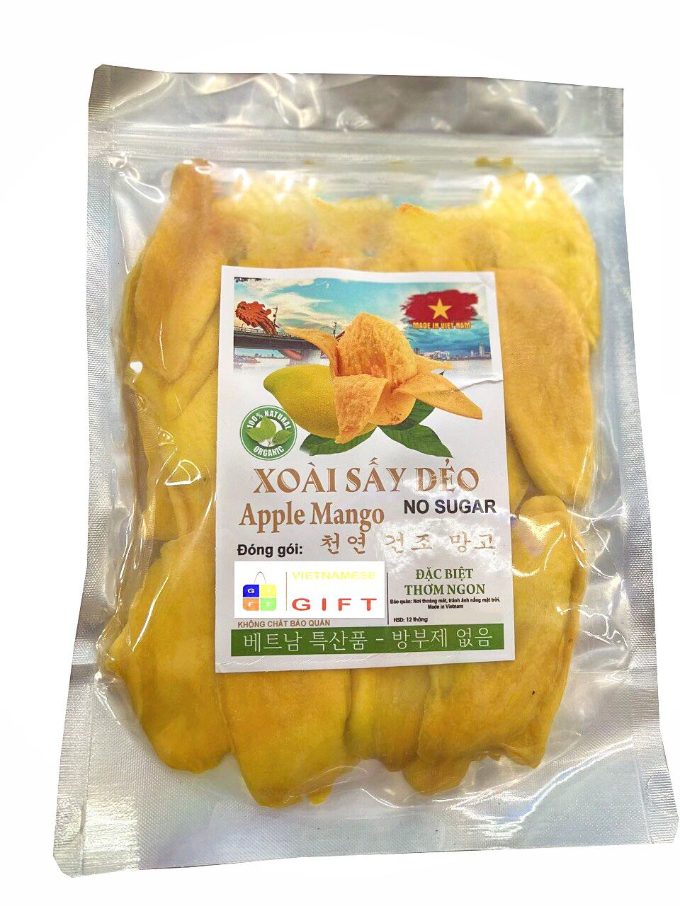 Xoài sấy dẻo Gói 500g