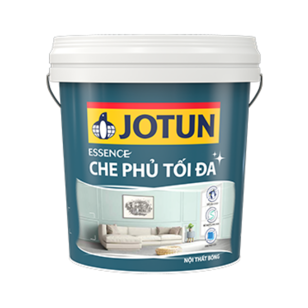 Sơn nội thất Jotun Essence Che Phủ Tối Đa Bóng