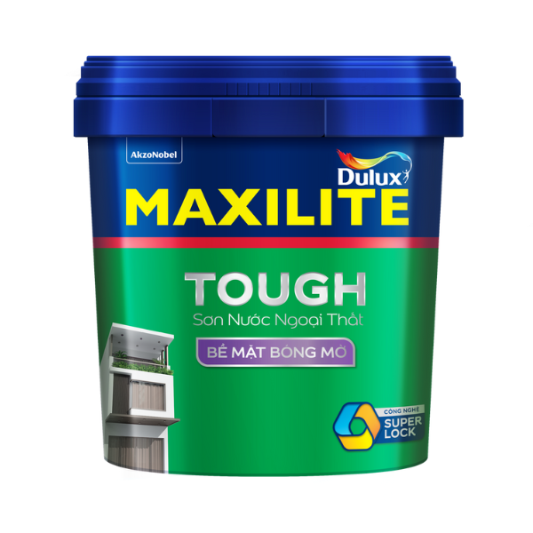 Sơn nước ngoại thất Maxilite Tough từ Dulux Bóng Mờ 28CB