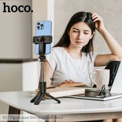 Giá đỡ điện thoại tích hợp tripod Hoco K17