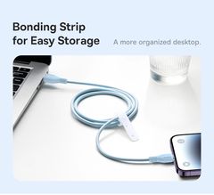 Cáp sạc nhanh Baseus Pudding Series Fast Charging Cable Type-C to Lightning, công suất 20W