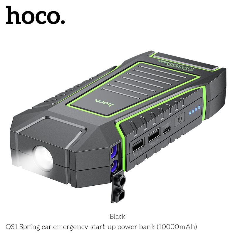 Bộ kích bình kiêm sạc dự phòng chính hãng Hoco QS1 (10000MAH)