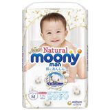 Bỉm Tã Quần Moony Natural Trắng Nội Địa Nhật