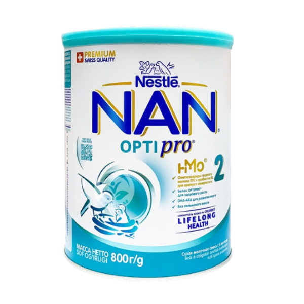 Sữa Nestle Nan Optipro Nga Số 2 Cho Bé 6-12M 800g