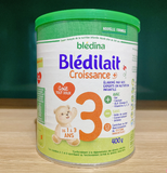 Sữa Bledilait Bledina Nội Địa Pháp Số 3 400g Cho Bé Trên 1 Tuổi