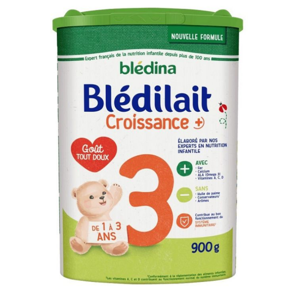 Sữa Bledilait Bledina Nội Địa Pháp Số 3 900g Cho Bé Trên 1 Tuổi