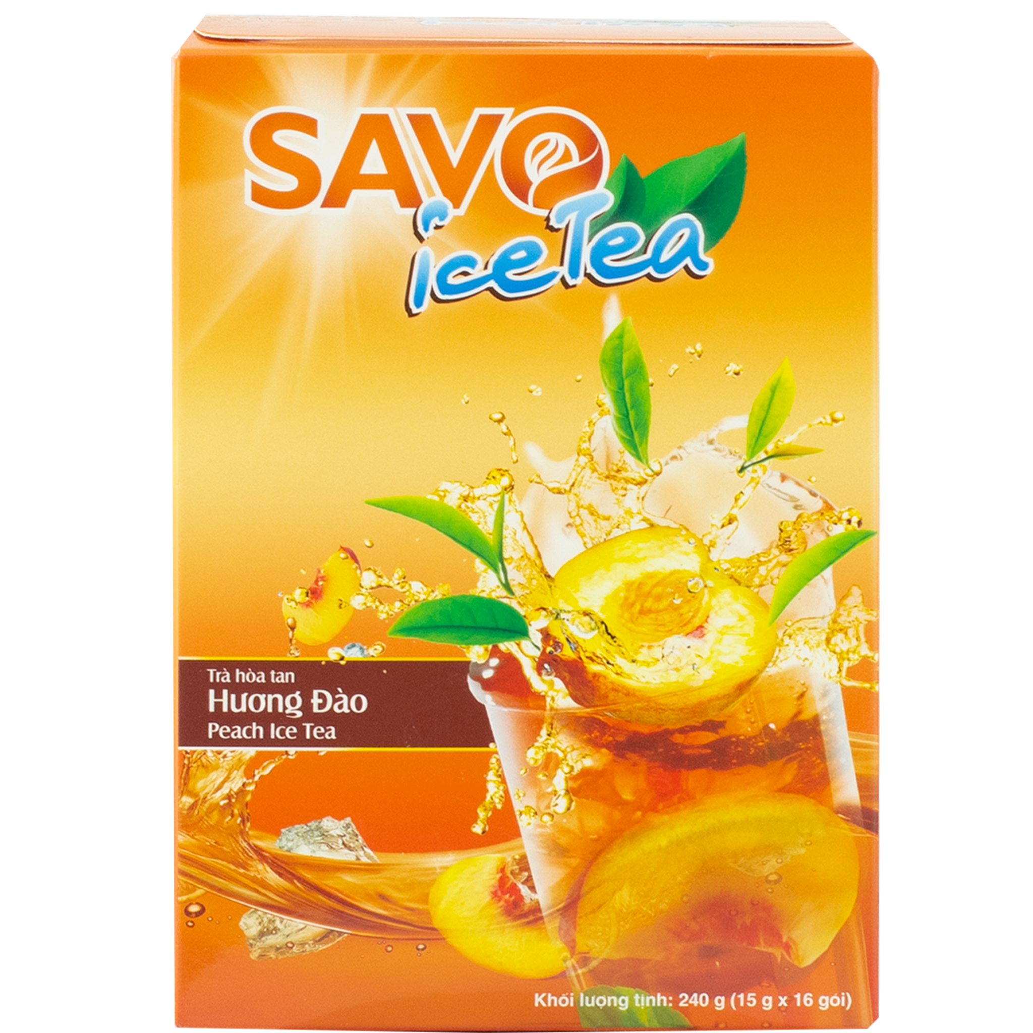  Trà SAVO Iced Tea Đào 