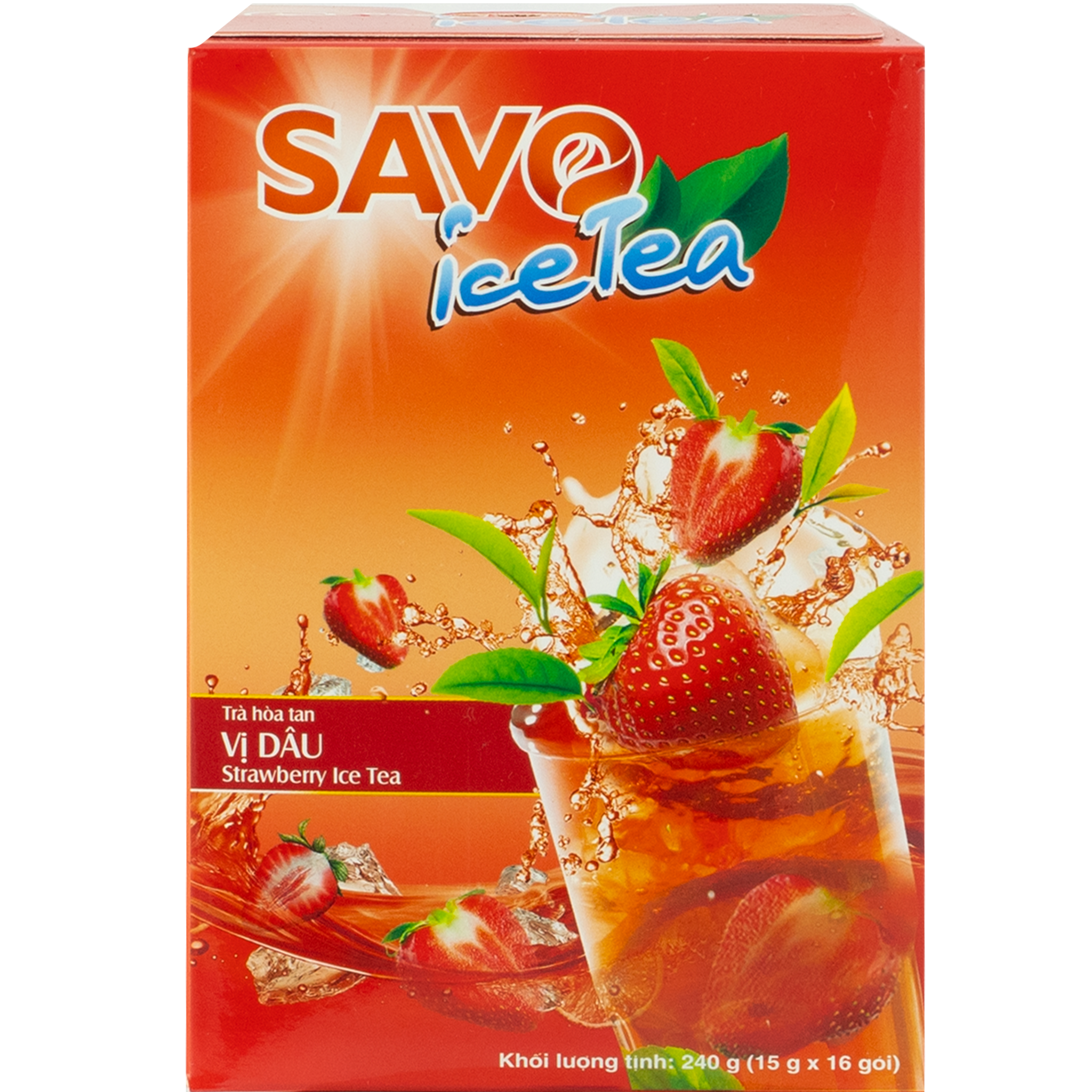  Trà SAVO Iced Tea Dâu 