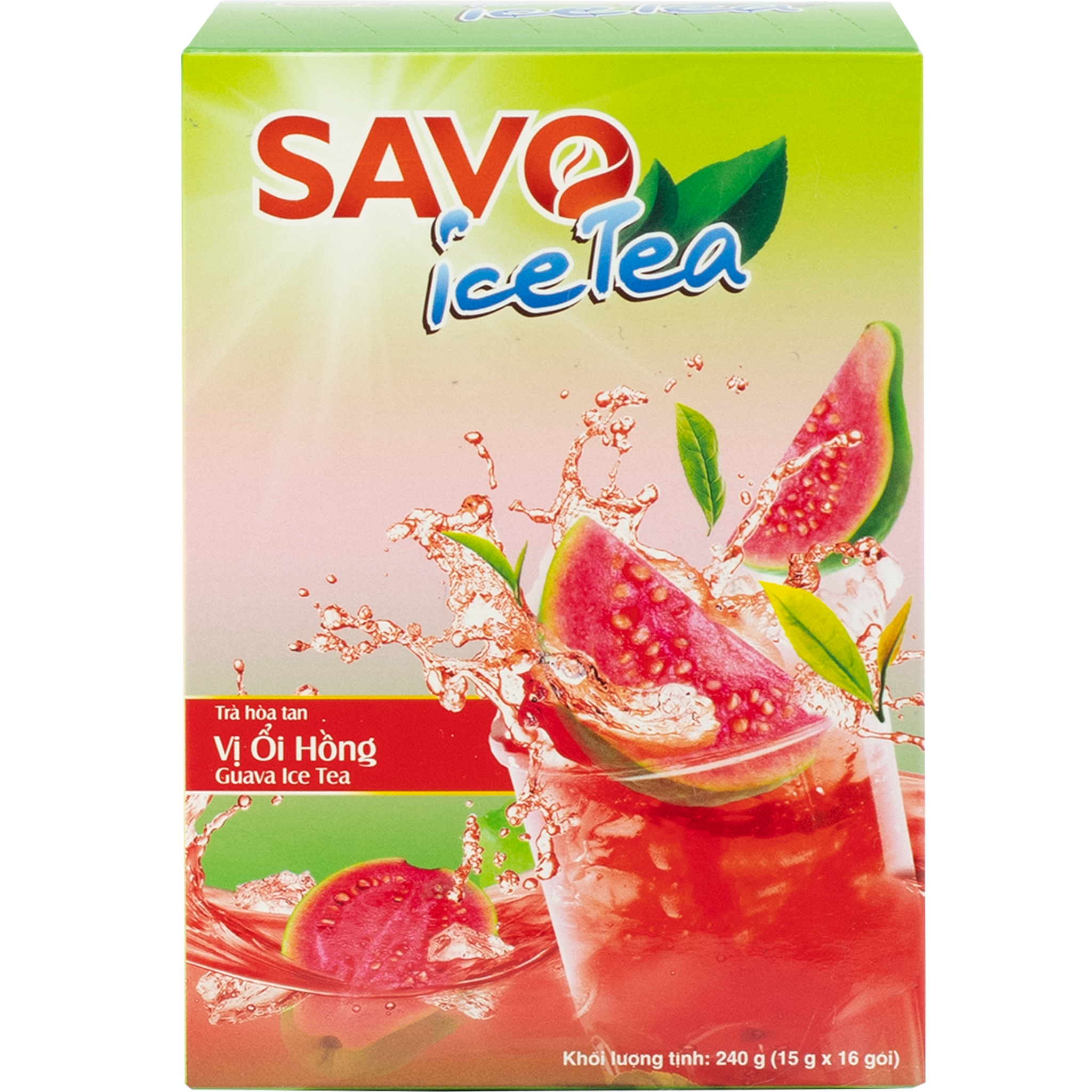  Trà SAVO Iced Tea Ổi Hồng 