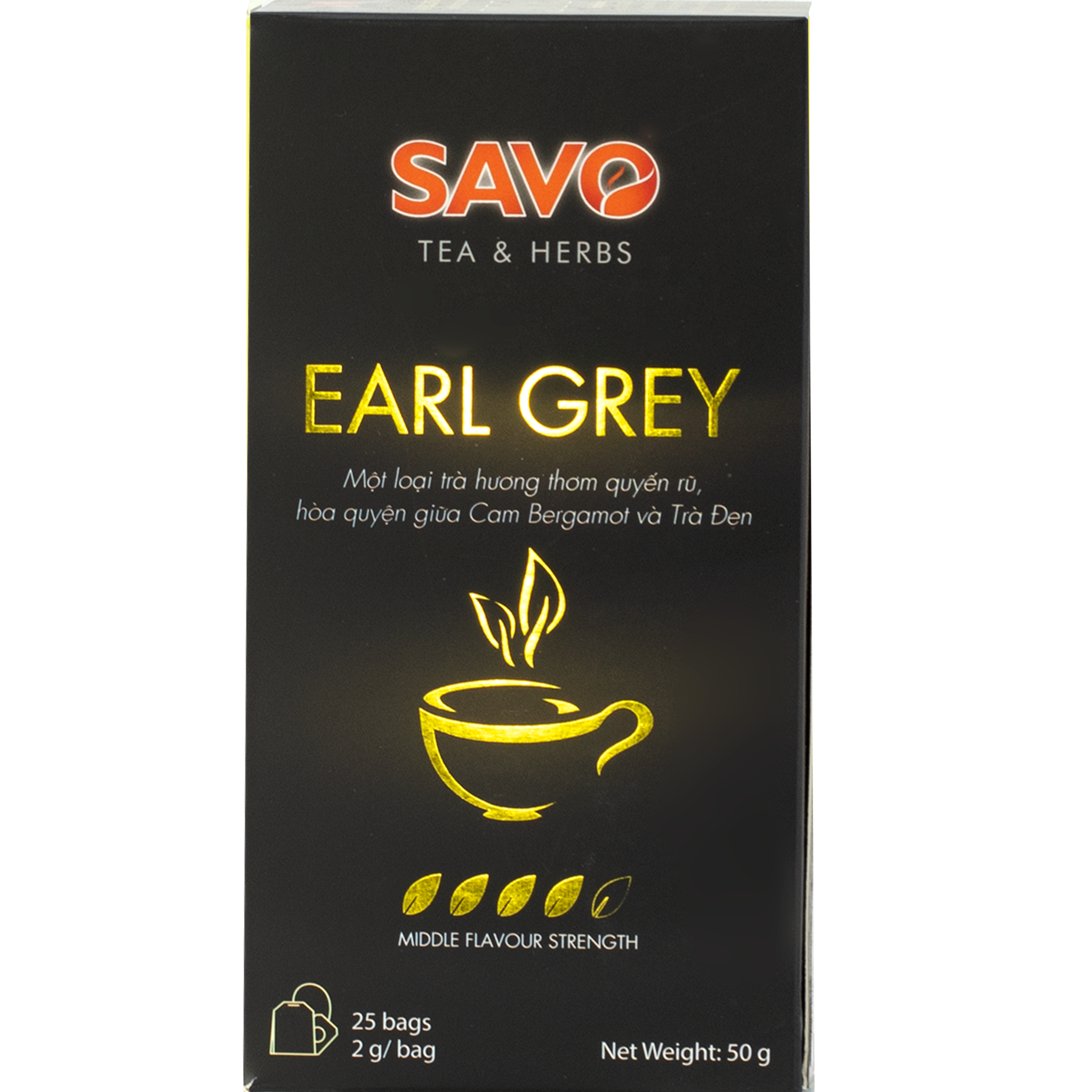  Trà SAVO Earl Grey (Bá Tước) 