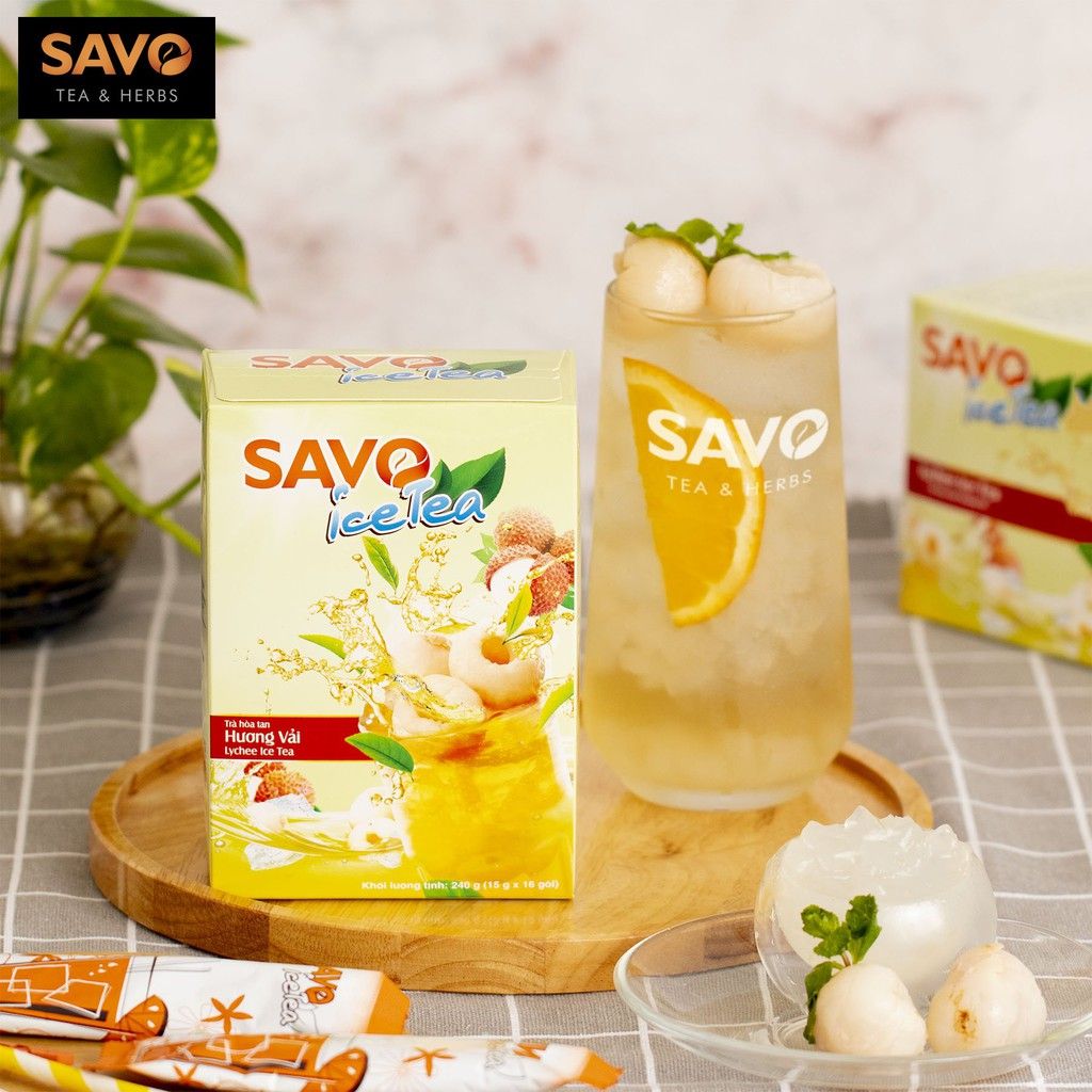  Trà SAVO Iced Tea Vải 