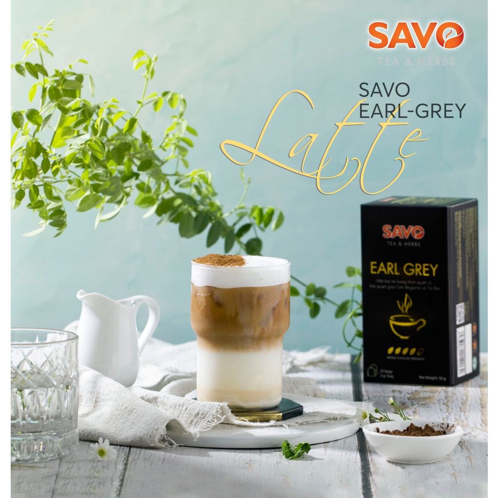  Trà SAVO Earl Grey (Bá Tước) 