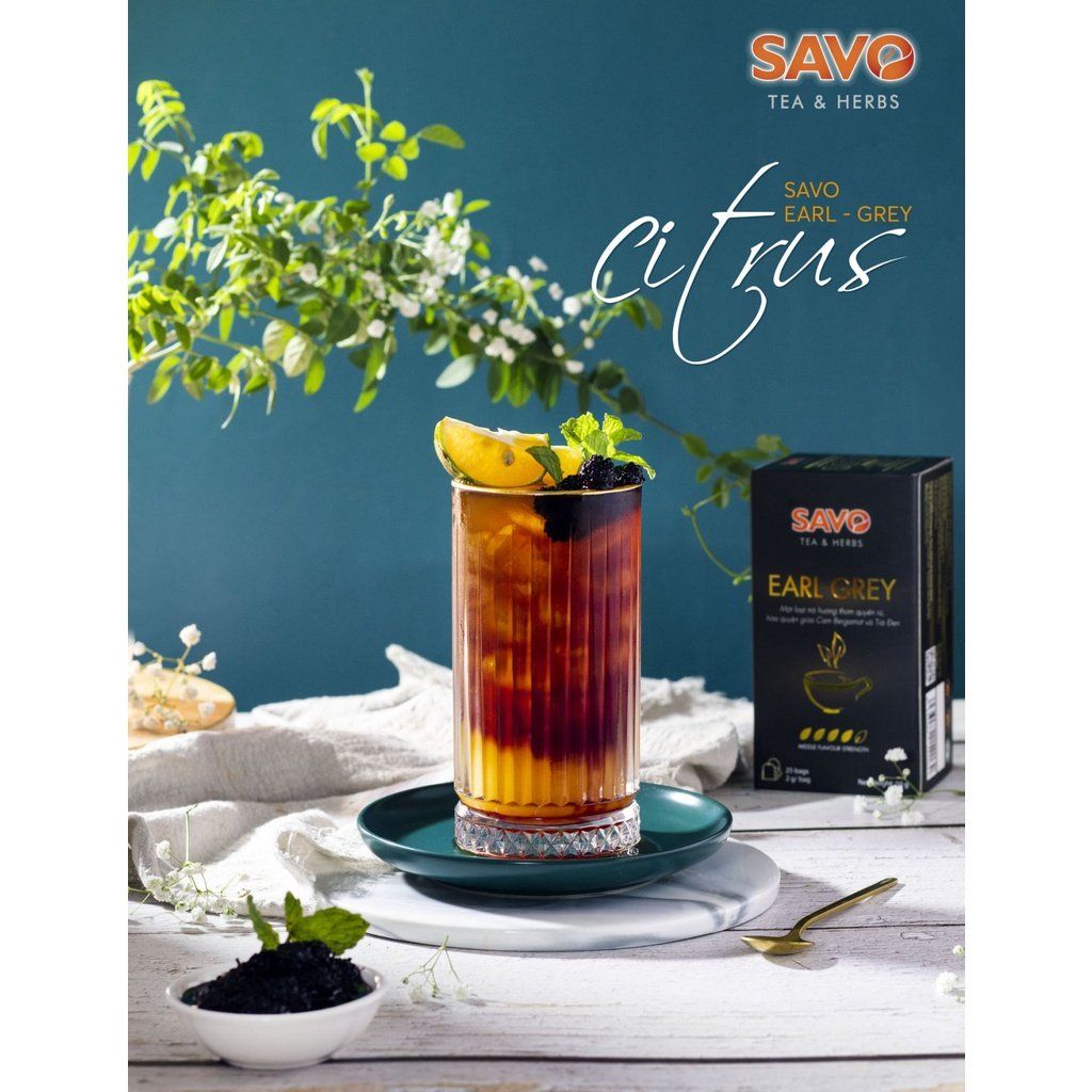  Trà SAVO Earl Grey (Bá Tước) 