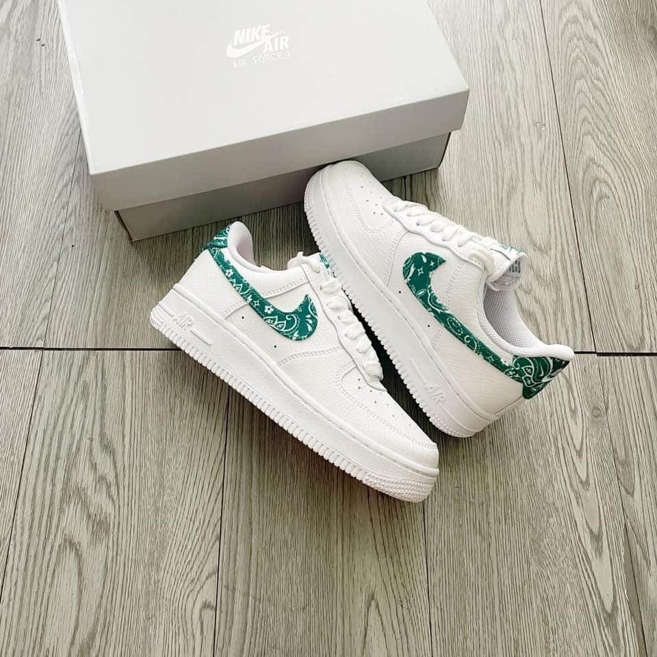 Air Force 1 Paisley Green White DH4406 102