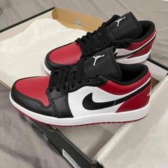 Nike Air Jordan 1 Low Bred Toe 2021 553558 612