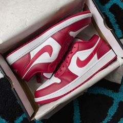 Nike Air Jordan 1 Low Cardinal Red 553558 607