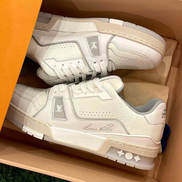 LV Trainer Sneaker White 1A8WAX
