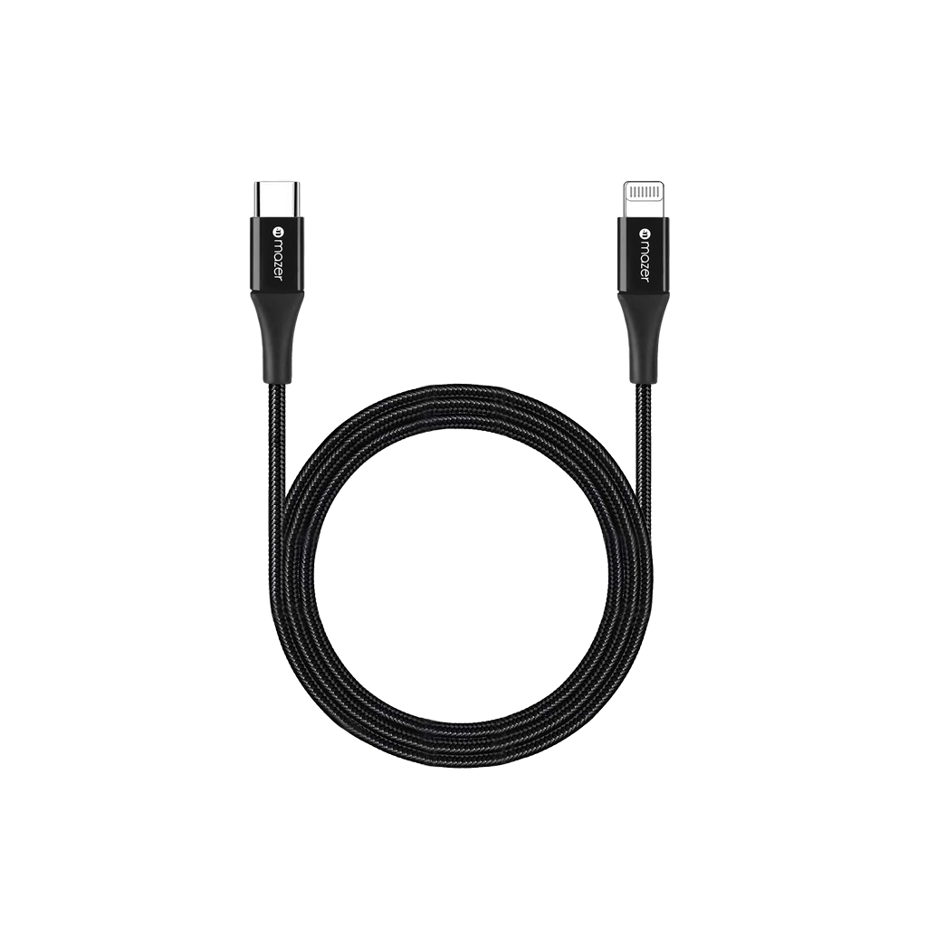 Dây Cáp MAZER POWER.LINK II USB-C TO Lightning PD 30W (2.5m)