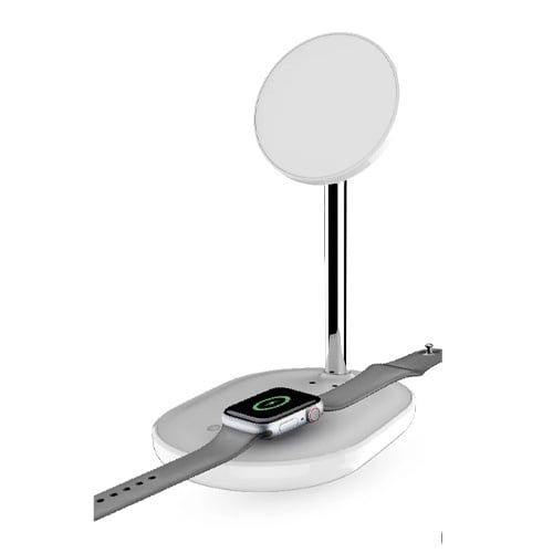 Đế Sạc Không Dây Mazer 2 in 1 Infinite.Boost Mag.DESK Trio Hybrid