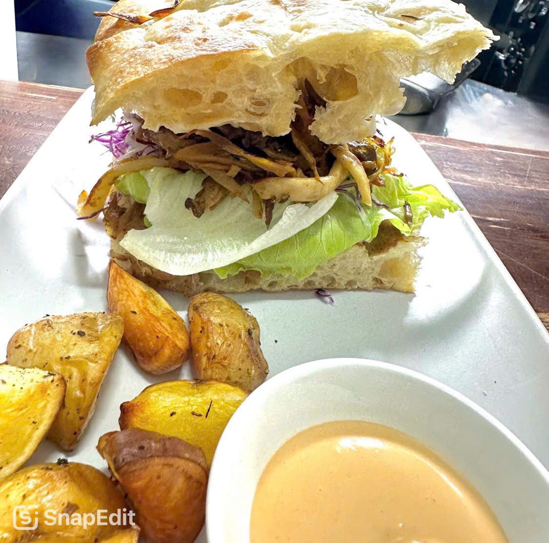 Focaccia BAKED MUSHROOM