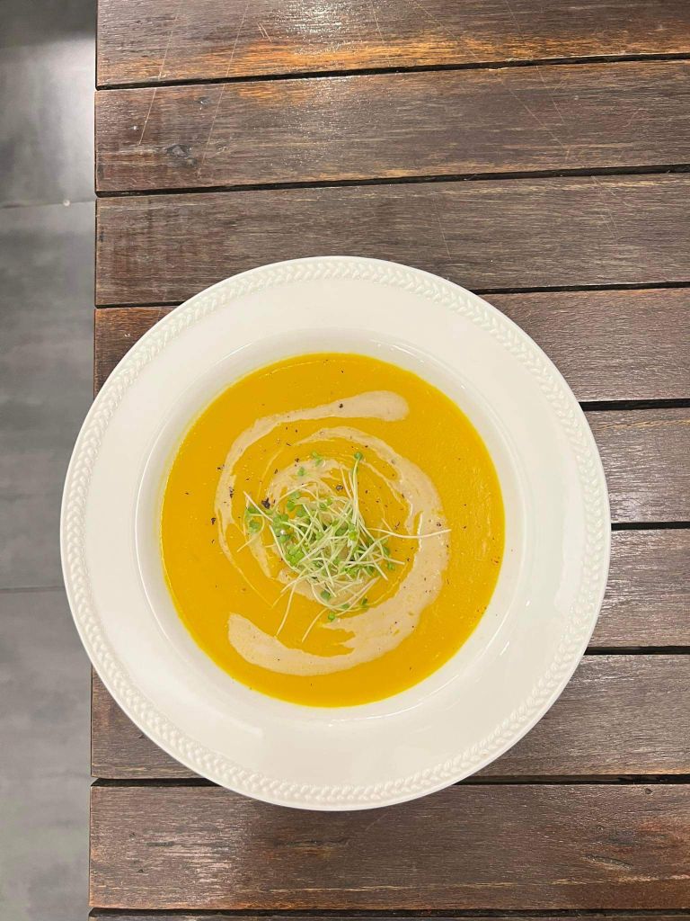 BAKED PUMPKIN SOUP