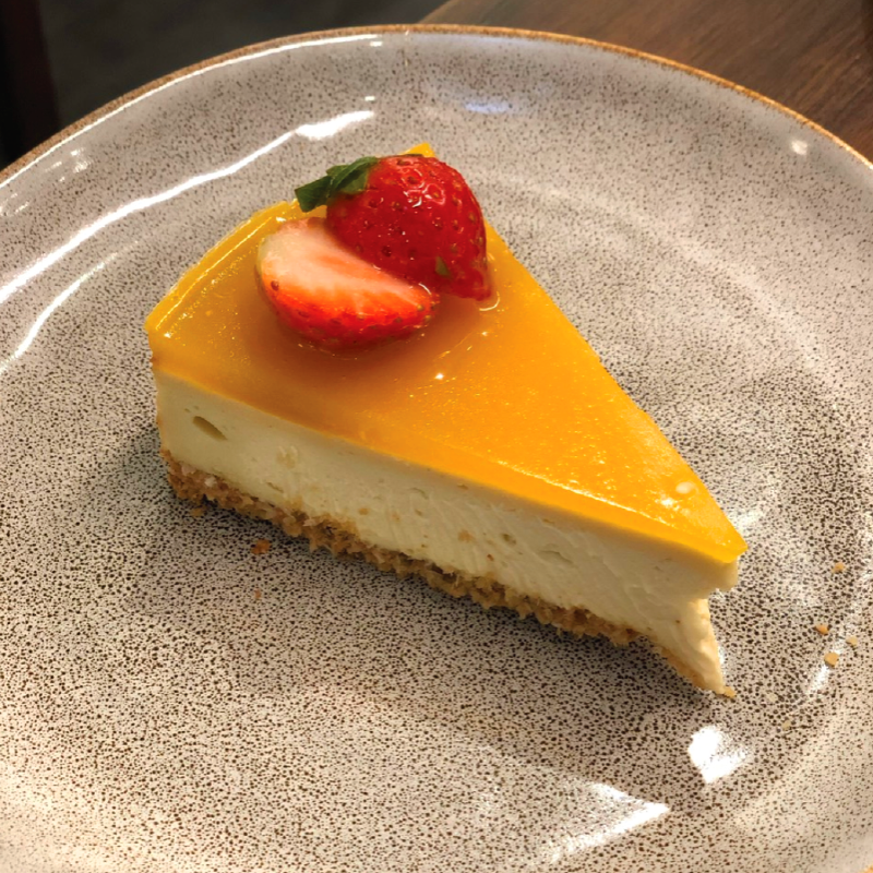 PASSION FRUIT CHEESECAKE