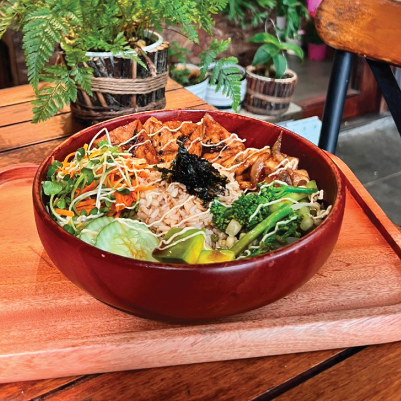 TERIYAKI BUDDHA BOWL (BROWN RICE)
