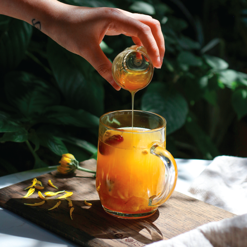 THE YELLOW TEA