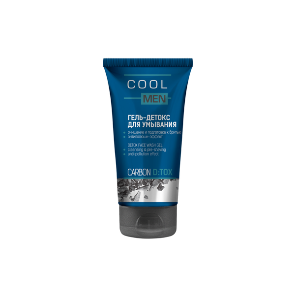 Gel rửa mặt detox than hoạt tính Cool Men Detox Carbon 150ml