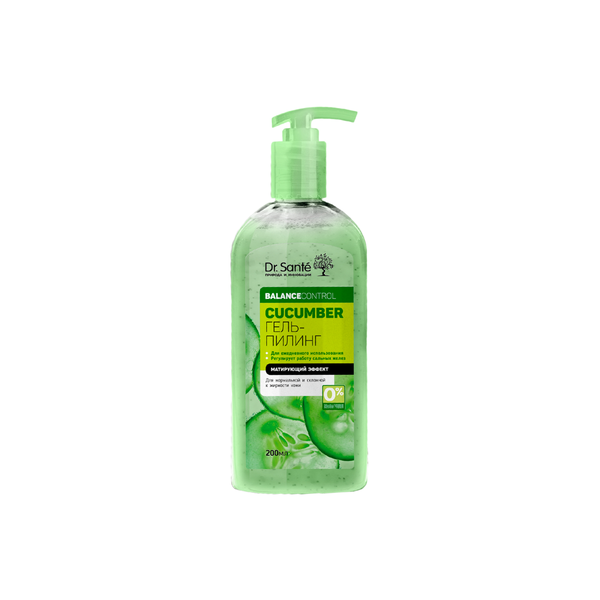 Sữa rửa mặt làm sạch sâu và kiểm soát dầu Dr. Sante Cucumber Balance Control 200ml