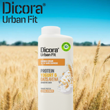 Sữa tắm Dicora Urban Fit Protein Yogurt và chiết xuất Yến mạch 400ml