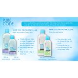 Nước tẩy trang Dr. Sante Pure Code micellar dành cho da khô, da nhạy cảm 500ml