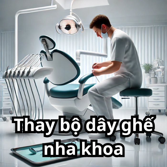 Thay bộ dây ghế nha khoa ( giá tuỳ theo thiết bị )