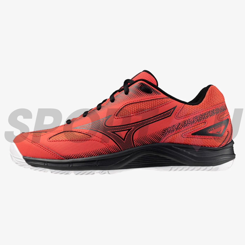 Giày Cầu Lông Mizuno Sky Blaster 3 Đỏ Đen Trắng