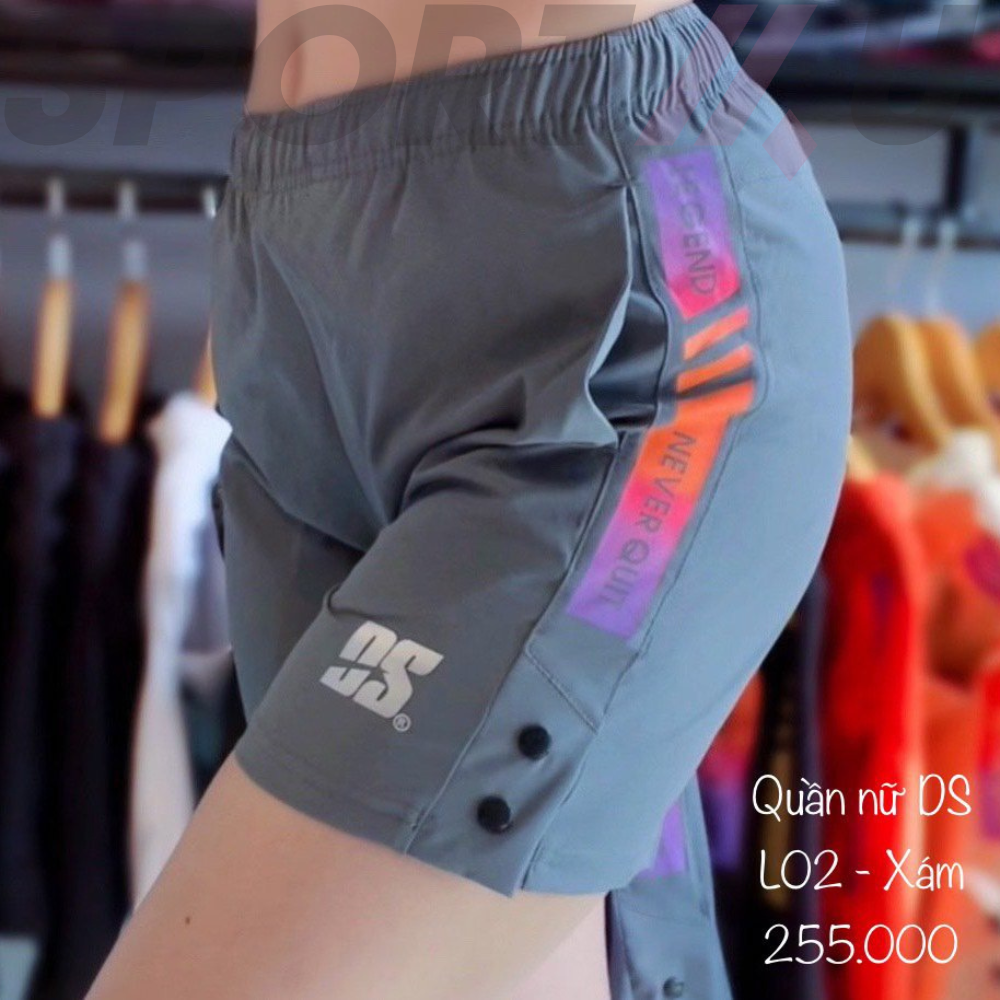 Quần Cầu Lông Nữ DS L02 Xám