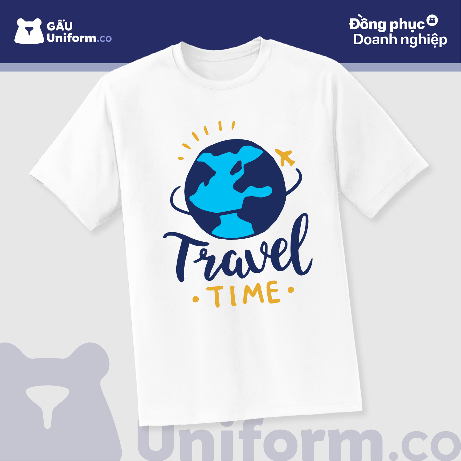 Áo Thun Du Lịch "Travel Time"